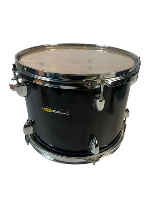 Vist Large View of Product Image Which is Used Sound Percussion 12" X 8" Rack Tom Black