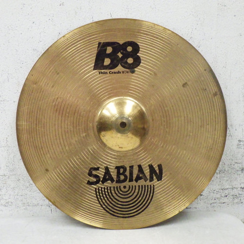 Vist Large View of Product Image Which is Used Sabian 16 Inch B8 Thin Crash Cymbal