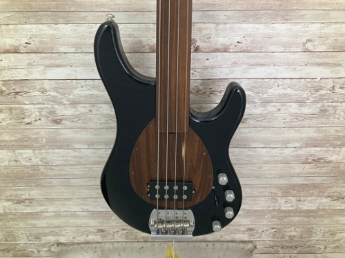 Vist Large View of Product Image Which is Used Ernie Ball 1993 STERLING 4 UNLINED FRETLESS Bass Guitar 4-String
