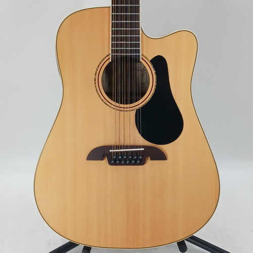 Vist Large View of Product Image Which is Used Alvarez ARTIST AD6012CE 12 STRING Solid Top Acoustic Guitar Natural