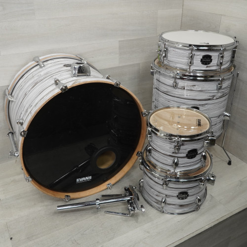 Vist Large View of Product Image Which is Used Mapex Venus Marblewood Drum Shell Kit White