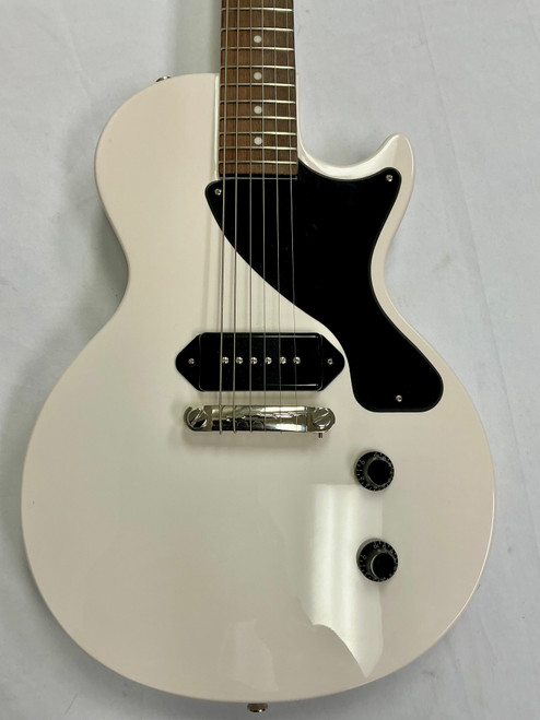 Vist Large View of Product Image Which is Used Epiphone LES PAUL JR BILLIE JOE ARMSTRONG LP Type Electric Guitar White 6-String