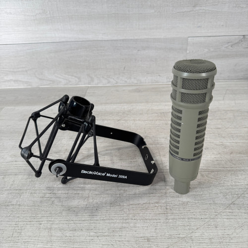 Vist Large View of Product Image Which is Used Electro-Voice RE20 Dynamic Broadcast Microphone with 309A Suspension Shockmount
