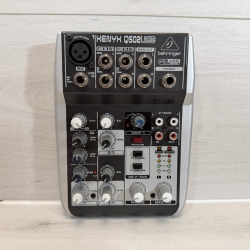Vist Large View of Product Image Which is Used Behringer XENYX Q502USB Mixer