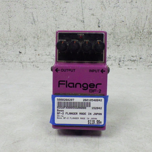 Vist Large View of Product Image Which is Used Boss Bf-2 Flanger Made in Japan