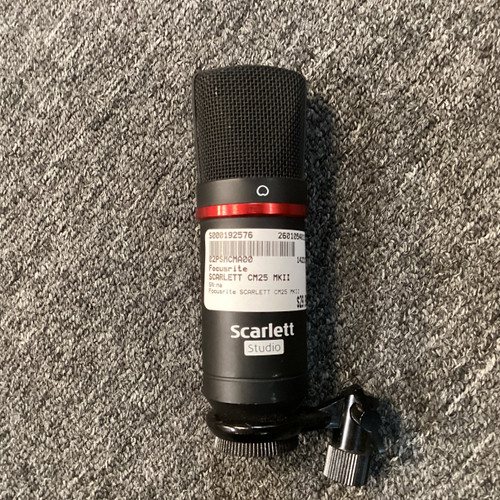 Vist Large View of Product Image Which is Used Focusrite SCARLETT CM25 MKII Condenser Microphone