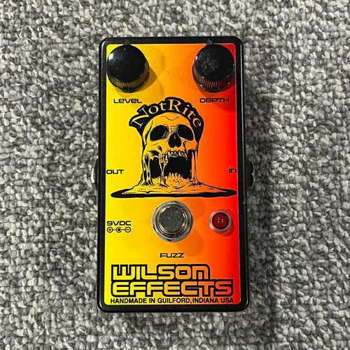 Vist Large View of Product Image Which is Used WILSON EFFECTS NOTRITE FUZZ Guitar Pedal