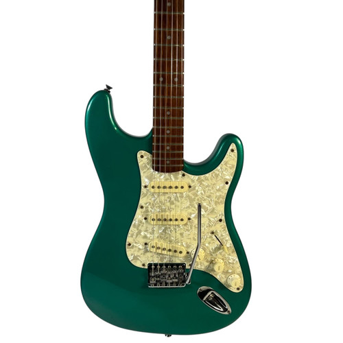 Vist Large View of Product Image Which is Used Lotus S-TYPE Electric Guitar Green