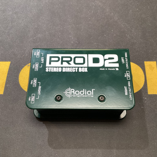 Vist Large View of Product Image Which is Used RADIAL PRO D2 STEREO DIRECT BOX Direct Box