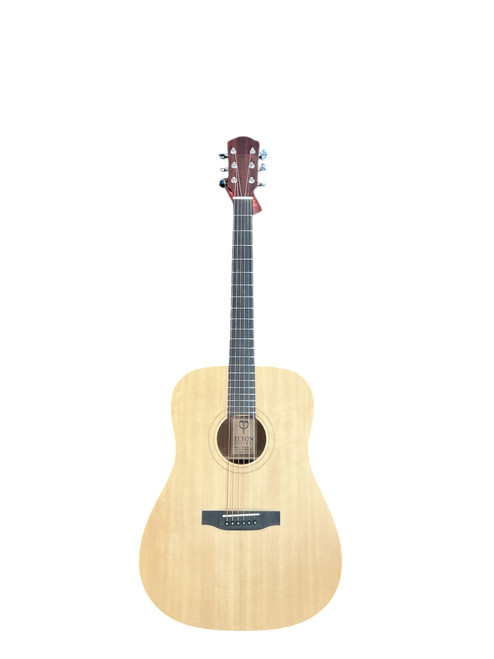 Vist Large View of Product Image Which is Used Teton STS10NT Solid Top Acoustic Guitar Natural