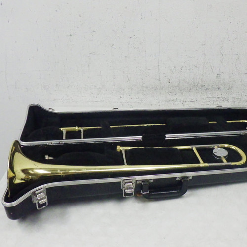 Vist Large View of Product Image Which is Used Yamaha Ysl-354 Trombone with Case  