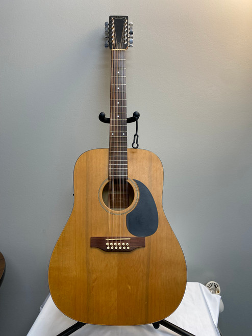 Vist Large View of Product Image Which is Used Simon & Patrick 12 STRING CEDAR Solid Top Acoustic Guitar Amber