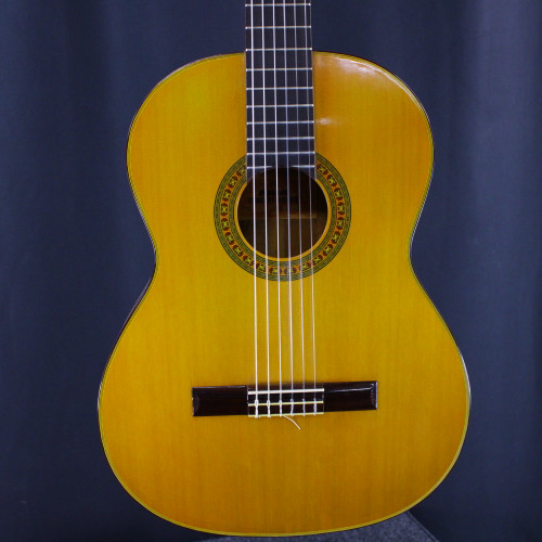 Vist Large View of Product Image Which is Used Aria AC-15 CLASSICAL Vintage Solid Top Acoustic Guitar Wood