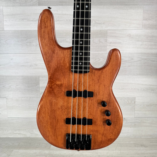 Vist Large View of Product Image Which is Used Carvin BK4 Kit Bass Guitar - Natural - Case Included