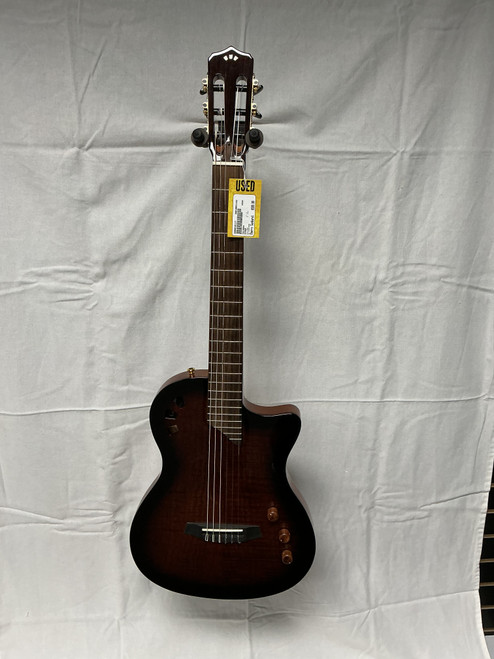 Vist Large View of Product Image Which is Used Cordoba STAGE Semi-Hollow Electric Guitar Cherry Sunburst 6-String