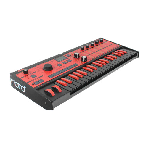 Vist Large View of Product Image Which is Used Korg MICROKORG RED AND BLACK 25-Key Synthesizer 25-Key