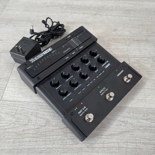 Vist Large View of Product Image Which is Used DigiTech Vocalist Live 3 - Vocal and Guitar Multi-effects Floor Processor