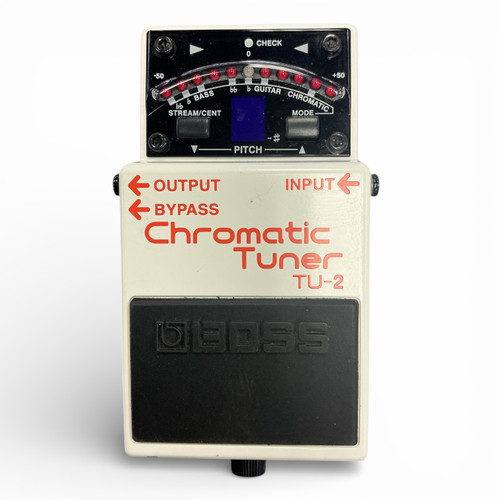 Vist Large View of Product Image Which is Used Boss TU-2 CHROMATIC TUNER Tuner Pedal