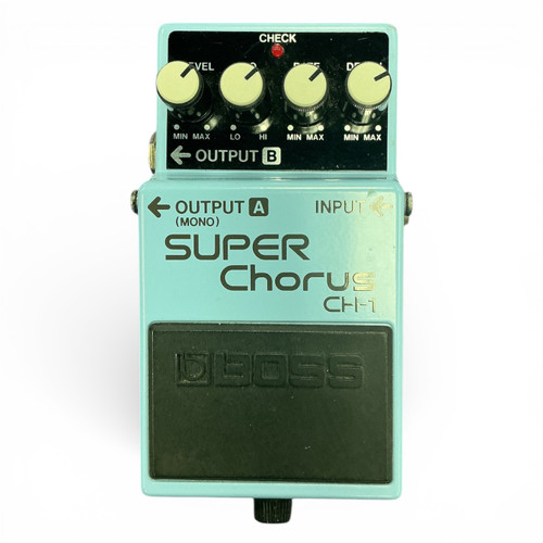 Vist Large View of Product Image Which is Used Boss SUPER CHORUS CH-1 Chorus Pedal