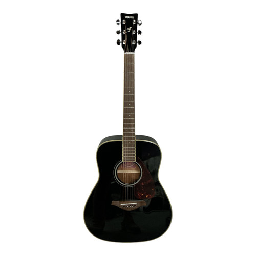 Vist Large View of Product Image Which is Used Yamaha FG720S Solid Top Acoustic Guitar Black