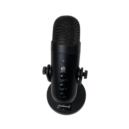 Vist Large View of Product Image Which is Used ZEAL SOUND USB CONDENSER MIC Condenser Microphone
