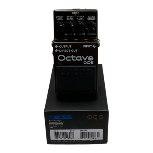 Vist Large View of Product Image Which is Used Boss Octave OC-5 Octave Pedal