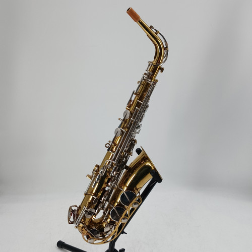 Vist Large View of Product Image Which is Used Yamaha YAS-21 ALTO SAXOPHONE Vintage Alto Saxophone