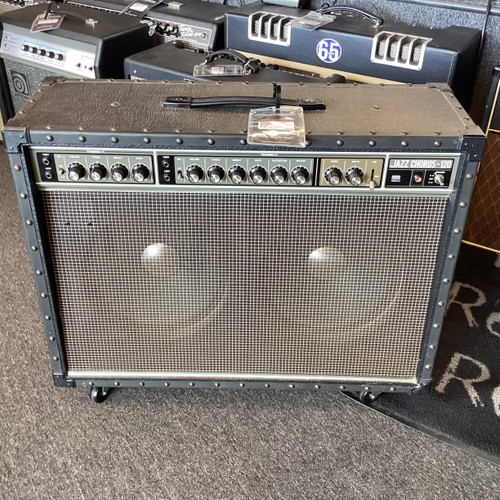 Vist Large View of Product Image Which is Used Roland JC-120 2 x 12 Solid State Amplifier 2 x 12