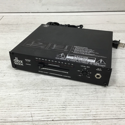 Vist Large View of Product Image Which is Used DBX 163X Over Easy Compressor/Limiter