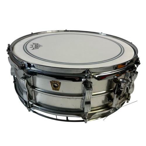 Vist Large View of Product Image Which is Used 1966 Ludwig  ACROLITE 14" X 5" Metal Snare Drum