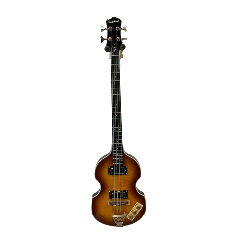 Vist Large View of Product Image Which is Used Epiphone VIOLA BASS Bass Guitar Honey Burst 4-String