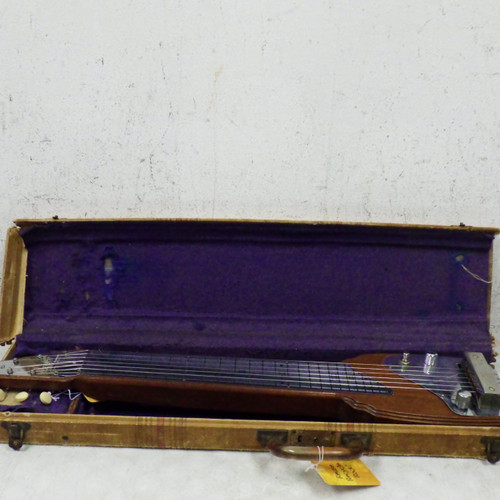 Vist Large View of Product Image Which is Used Fender Organ Button Lap Steel 40S Vintage Lap Steel