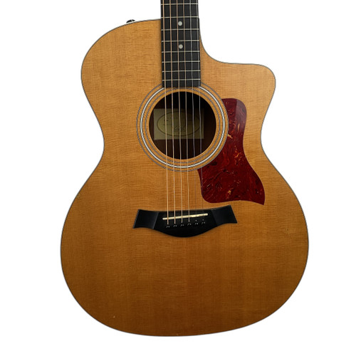 Vist Large View of Product Image Which is Used Taylor 214CE Laminate Top Acoustic Guitar Natural