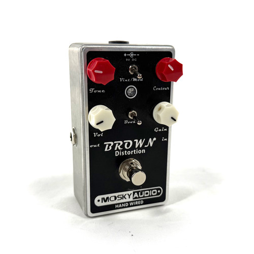 Vist Large View of Product Image Which is Used Mosky Audio Technology Brown Distortion Pedal