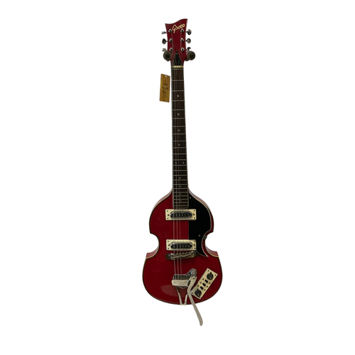 Vist Large View of Product Image Which is Used Greco VIOLA STYLE Vintage Electric Guitar Red 6-String