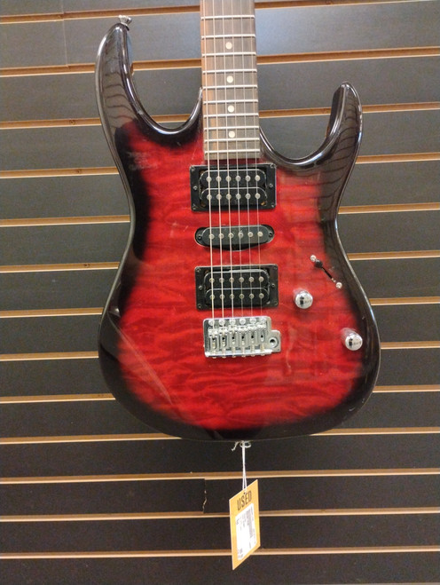 Vist Large View of Product Image Which is Used Ibanez GIO STRAT Electric Guitar Red 6-String