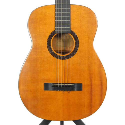 Vist Large View of Product Image Which is Used Sears MODEL 319 Vintage Solid Top Acoustic Guitar Natural