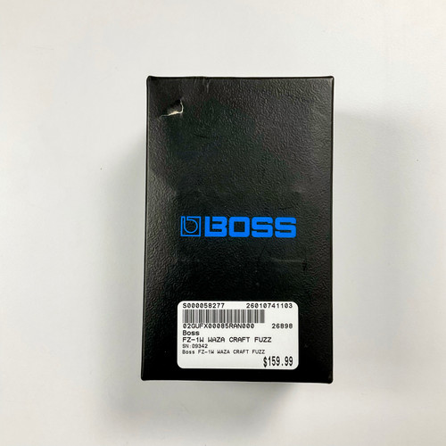 Vist Large View of Product Image Which is Used Boss FZ-1W Waza Craft Fuzz Pedal