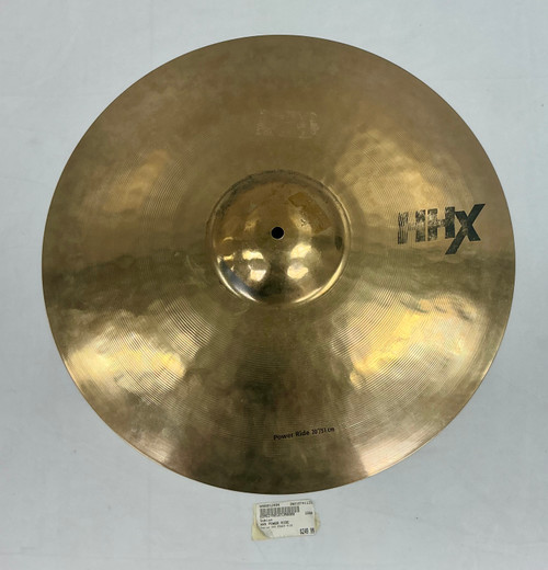 Vist Large View of Product Image Which is Used Sabian HHX POWER RIDE Ride Cymbal 20"