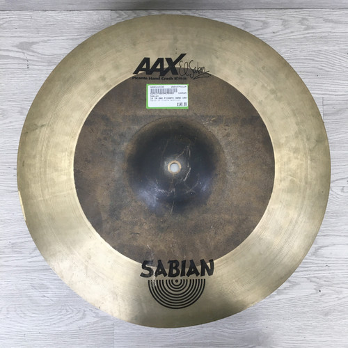 Vist Large View of Product Image Which is Used Sabian 18 IN AAX PICANTE HAND CRASH Crash Cymbal 18"