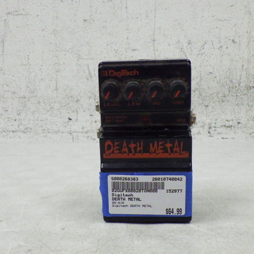 Vist Large View of Product Image Which is Used Digitech Death Metal Vintage Distortion/Overdrive Pedal