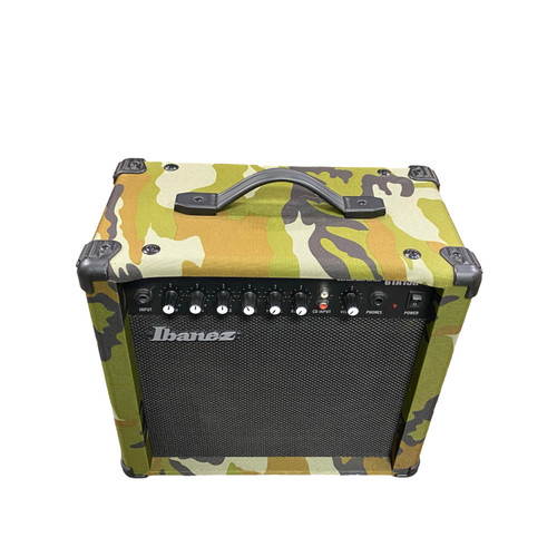 Vist Large View of Product Image Which is Used Ibanez GTA15R 1X6 15-WATT PRACTICE AMPLIFIER Solid State Guitar Combo Other