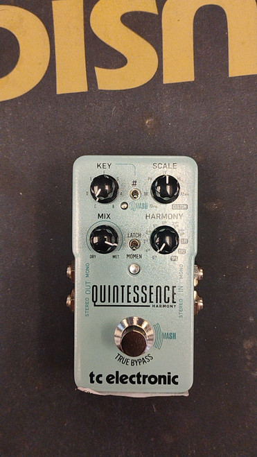 Vist Large View of Product Image Which is Used TC Electronic QUINTESSENCE HARMONY Guitar Effects Pedal