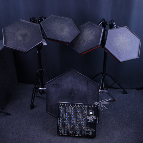 Vist Large View of Product Image Which is Used Simmons SDS8 VINTAGE KIT W/SOME PADS Electronic Drum Kit