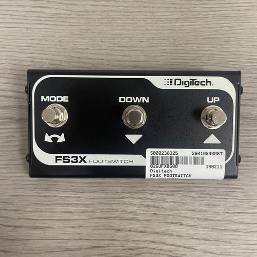 Vist Large View of Product Image Which is Used - Digitech FS3X FOOTSWITCH 
