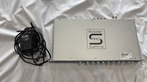 Vist Large View of Product Image Which is Used Focusrite SAFFIRE PRO Computer Interface 8+ A/D Recording Inputs