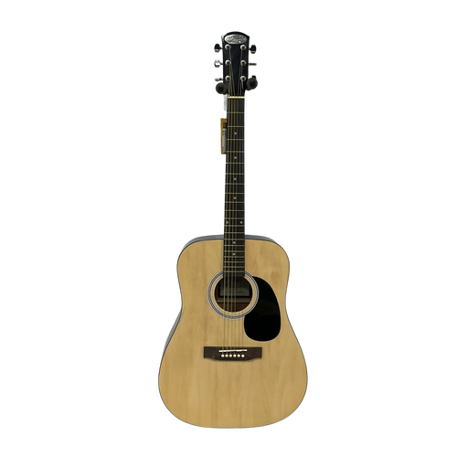 Vist Large View of Product Image Which is Used Johnson JG-555-N Laminate Top Acoustic Guitar Natural