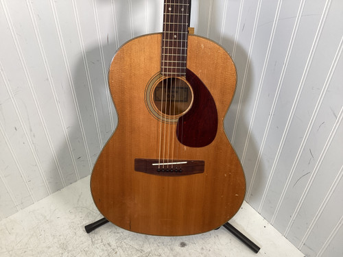 Vist Large View of Product Image Which is Used Yamaha FG-75 Vintage Laminate Top Acoustic Guitar Natural