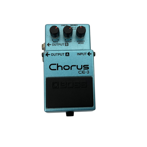 Vist Large View of Product Image Which is Used Boss CE-3 GREEN LABEL Chorus Pedal