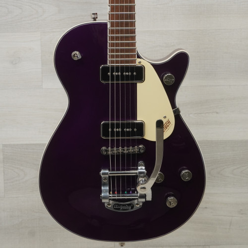 Vist Large View of Product Image Which is Used Gretsch G5210T-P90 Electric Guitar Purple